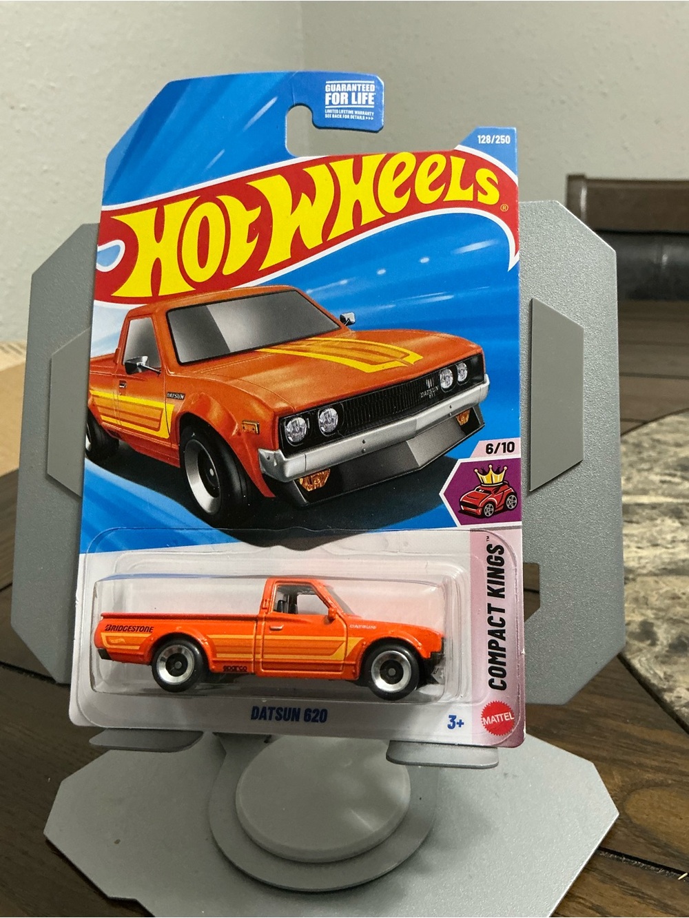 Hot Wheels Datsun 620 Orange Toy Truck - Compact Kings